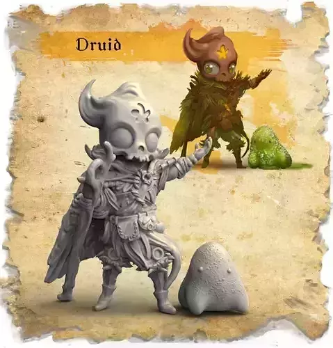 Sugar Druid 3D Printing Creation