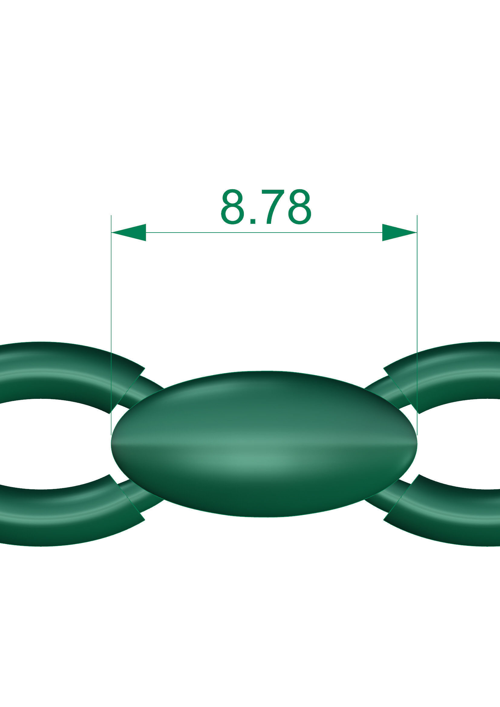 3D JEWELLERY DIRECT CASTING CHAIN 3D print model_8