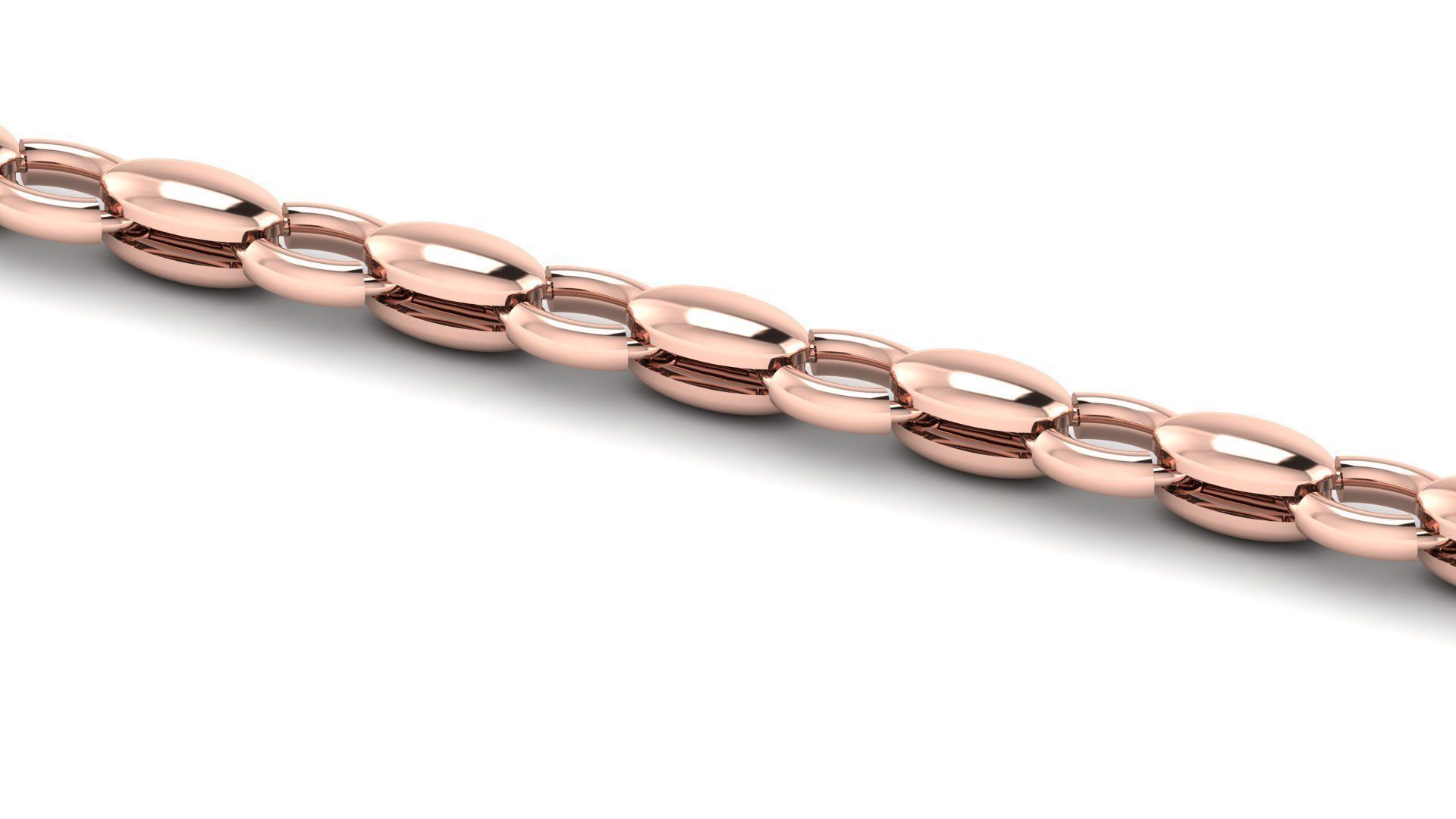 3D JEWELLERY DIRECT CASTING CHAIN 3D print model_3