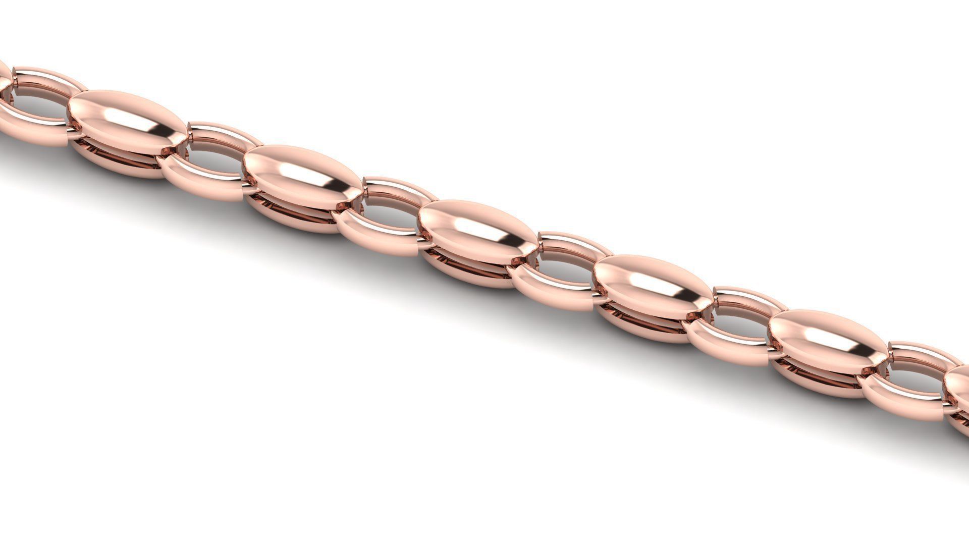 3D JEWELLERY DIRECT CASTING CHAIN 3D print model_4