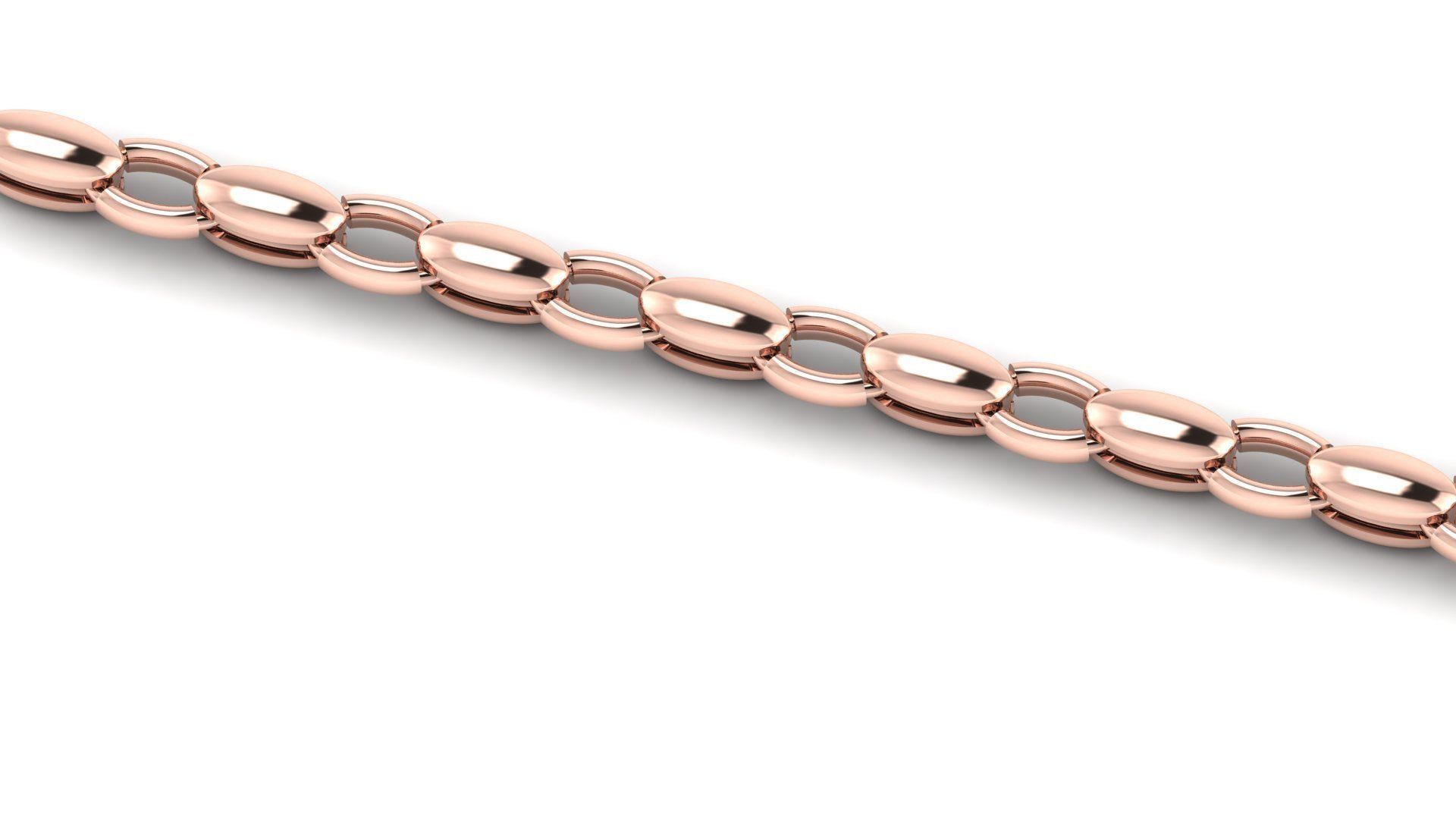 3D JEWELLERY DIRECT CASTING CHAIN 3D print model_2