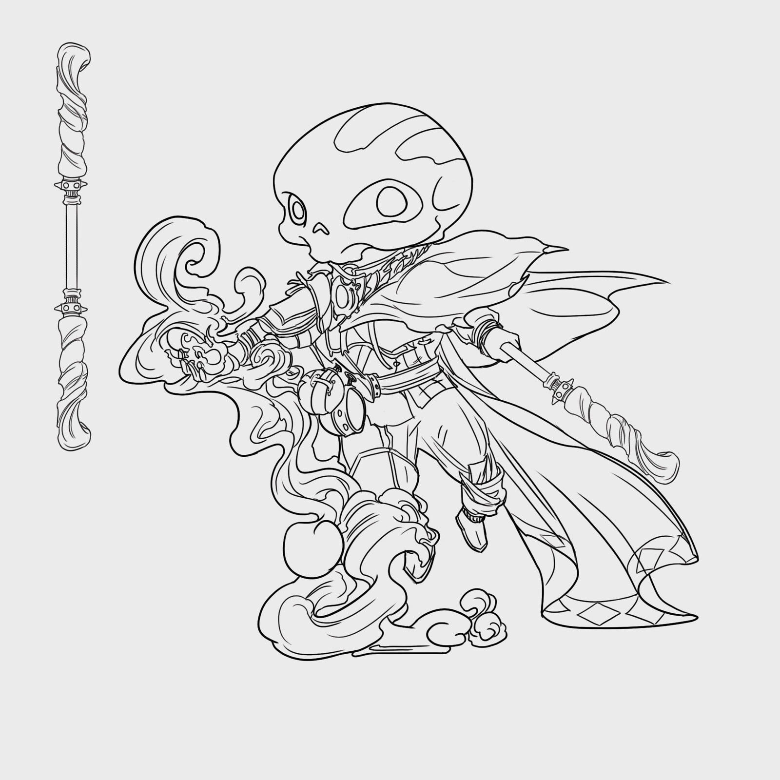 Sugar Sorcerer 3D Printed Artwork 3D print model_1