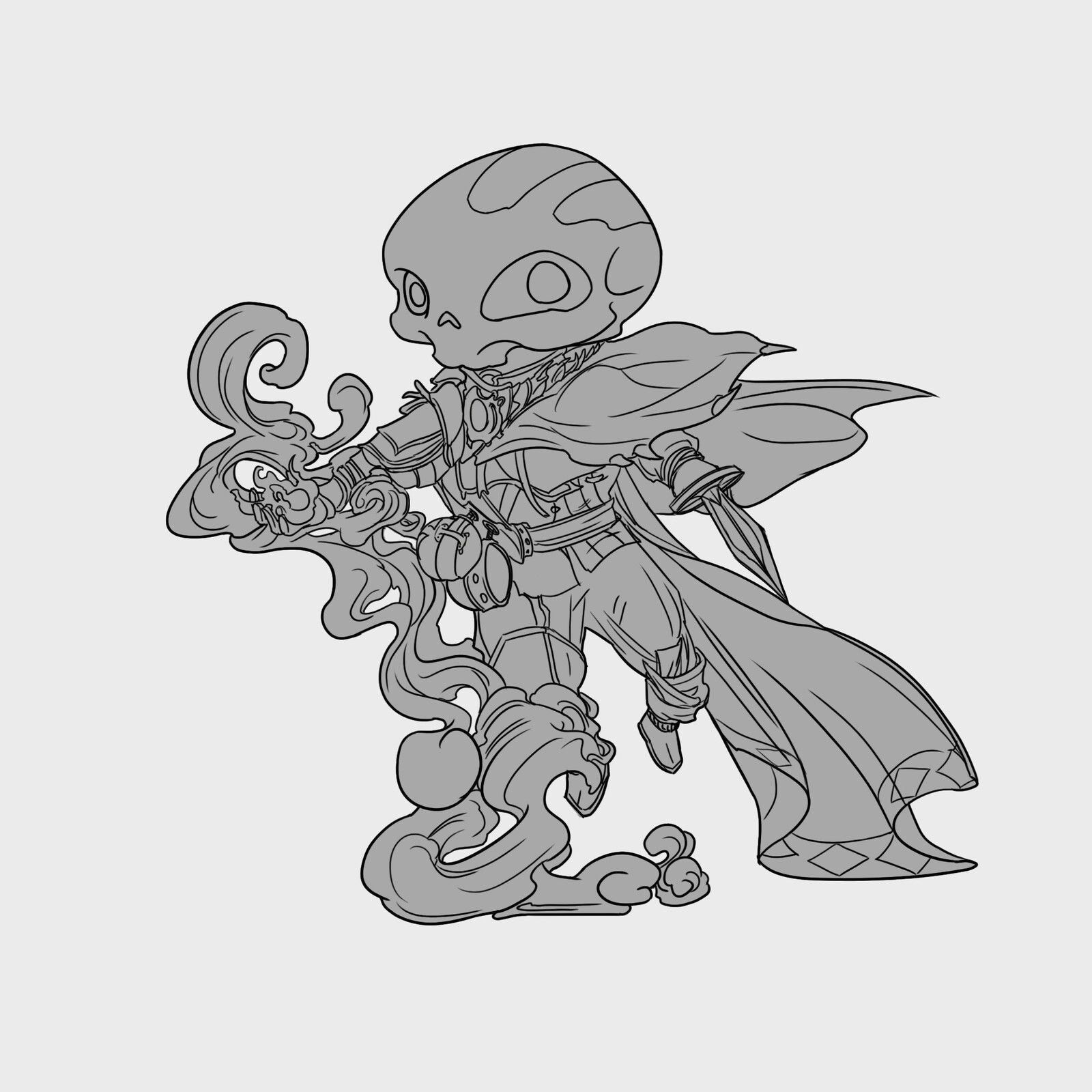 Sugar Sorcerer 3D Printed Artwork 3D print model_2