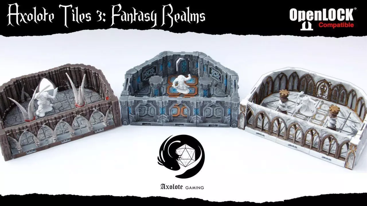 Fantasy Realms 3D Printed Sculpture 3D print model_0