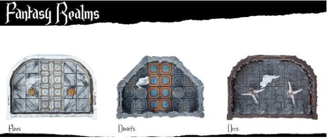 Fantasy Realms 3D Printed Sculpture 3D print model_1