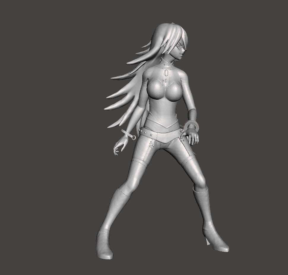 Midnight Nemuri Kayama 3D Model 3D print model_1