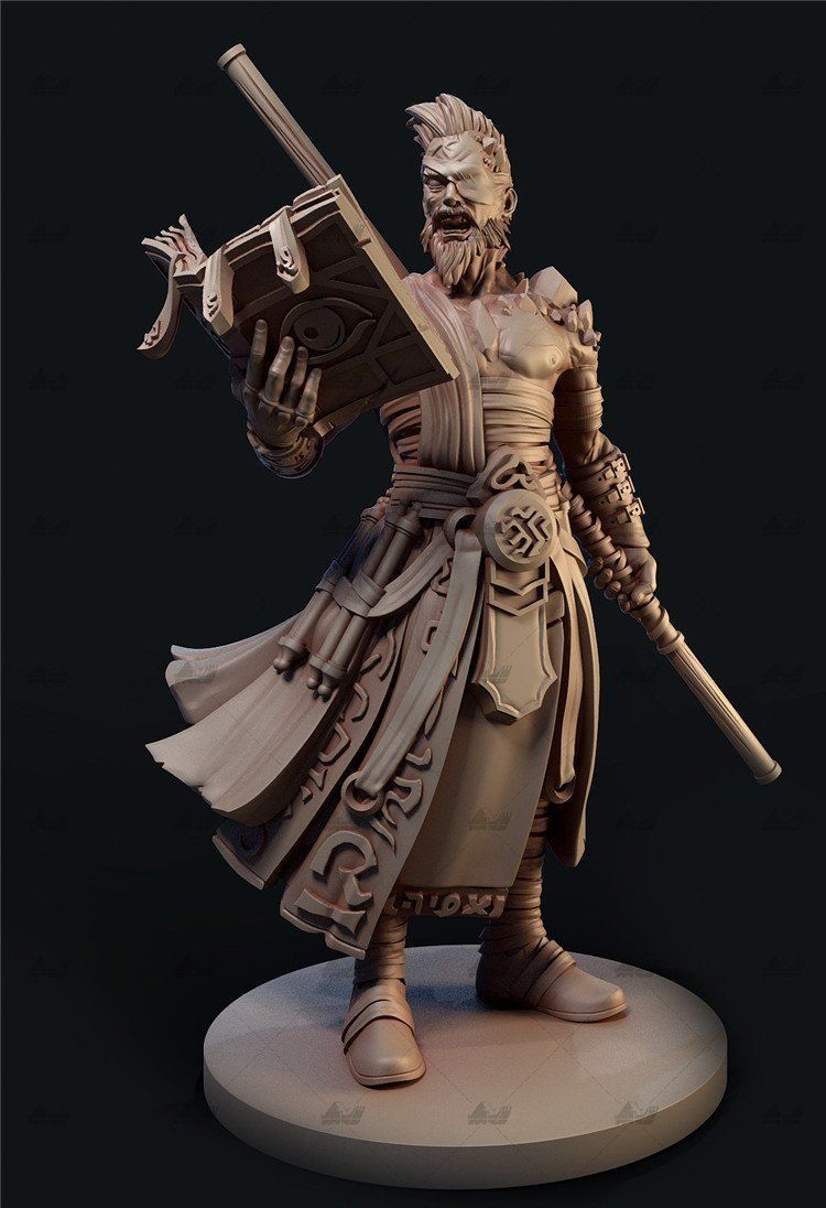 Bastion 3D Printed Artwork 3D print model_2