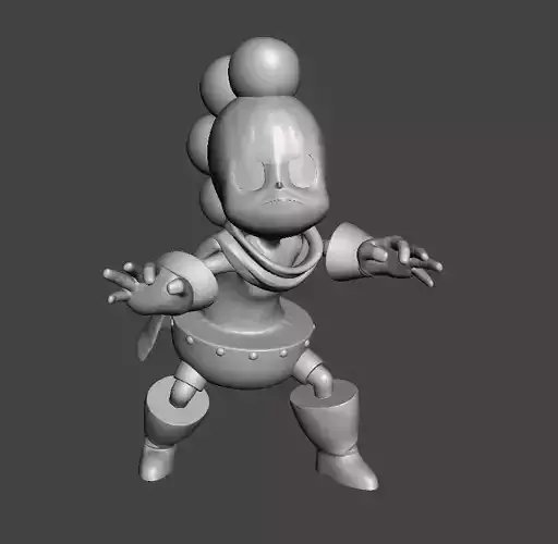 Minoru Mineta Grape Juice 3D Model