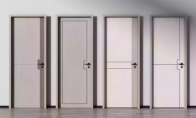 single bedroom Modern door