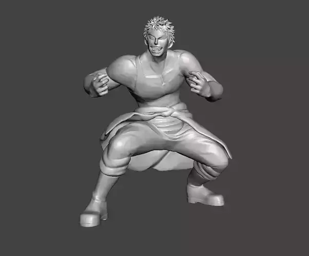 Muscular Goto Imasuji 3D Model