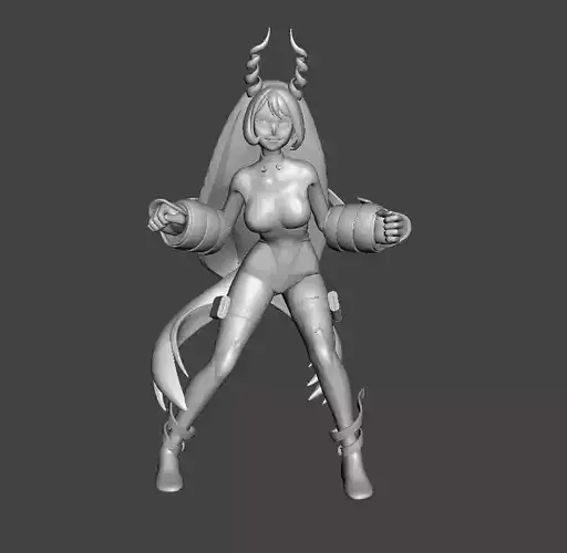 Nejire Hado 3D Model