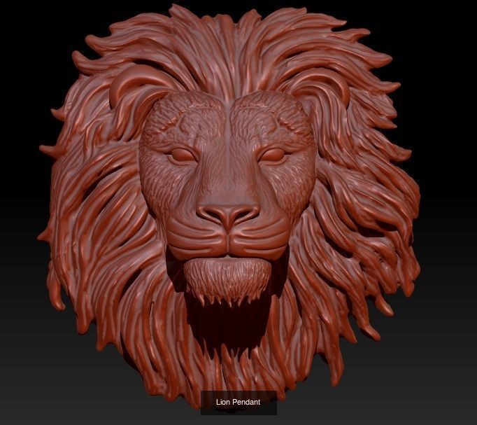 Lion pendant and ring collection  _15