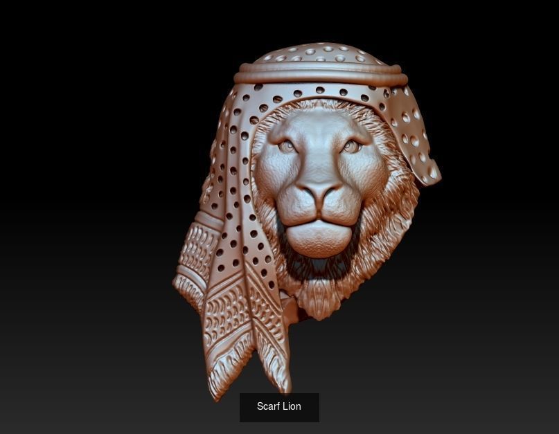 Lion pendant and ring collection  _20