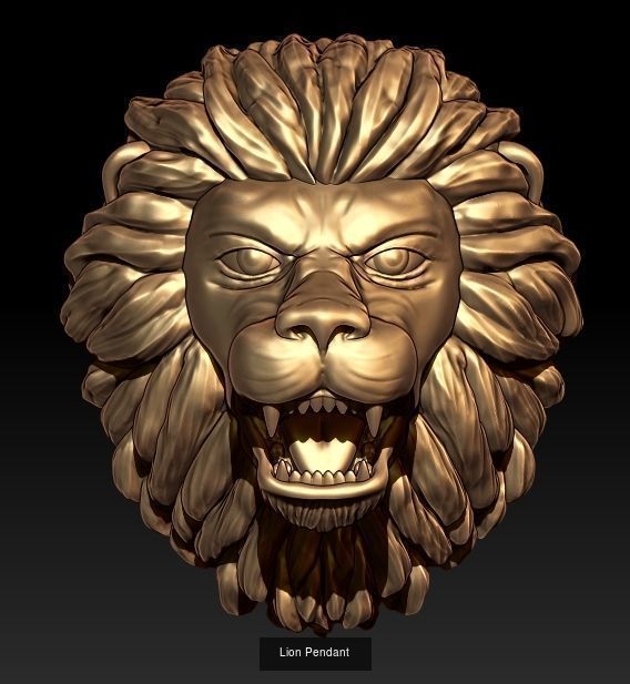 Lion pendant and ring collection  _14
