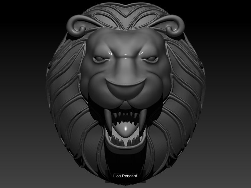 Lion pendant and ring collection  _12