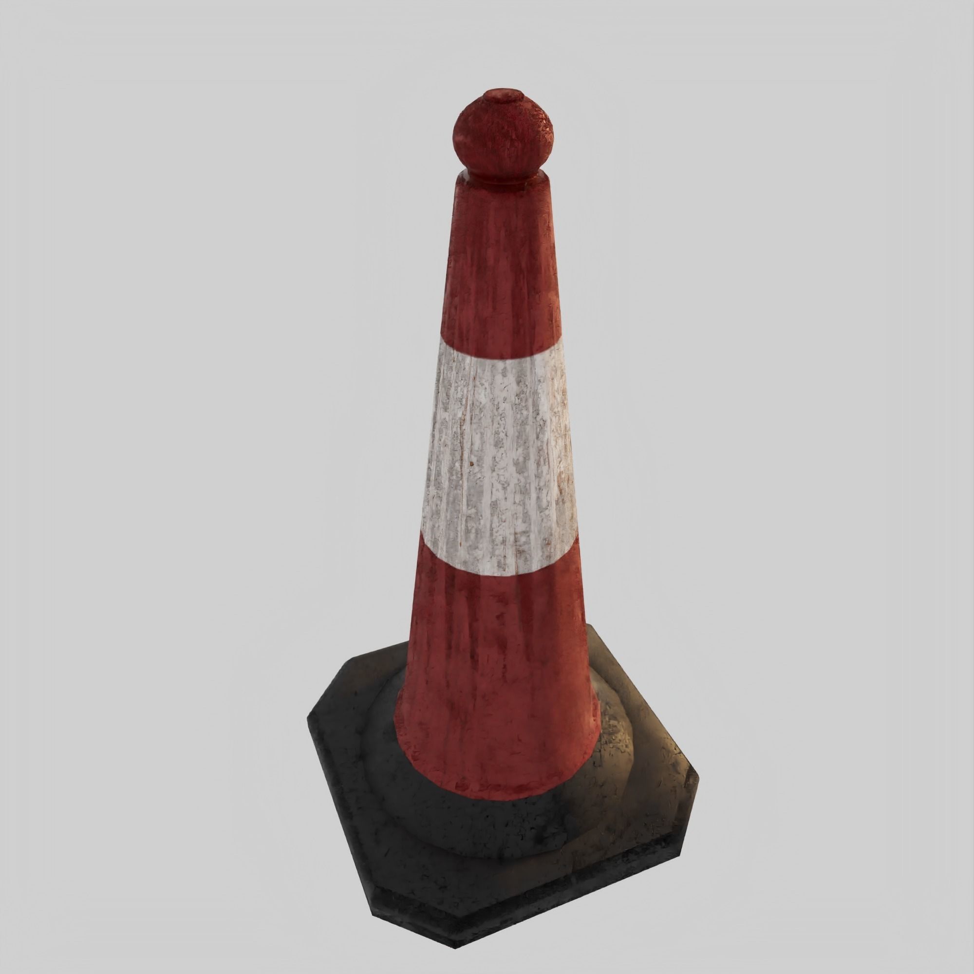 Hong Kong Traffic Cone 3D model | CGTrader