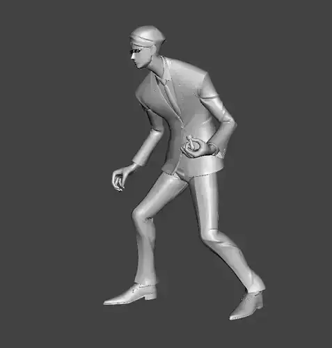 Sir Nighteye Mirai Sasaki 3D Model