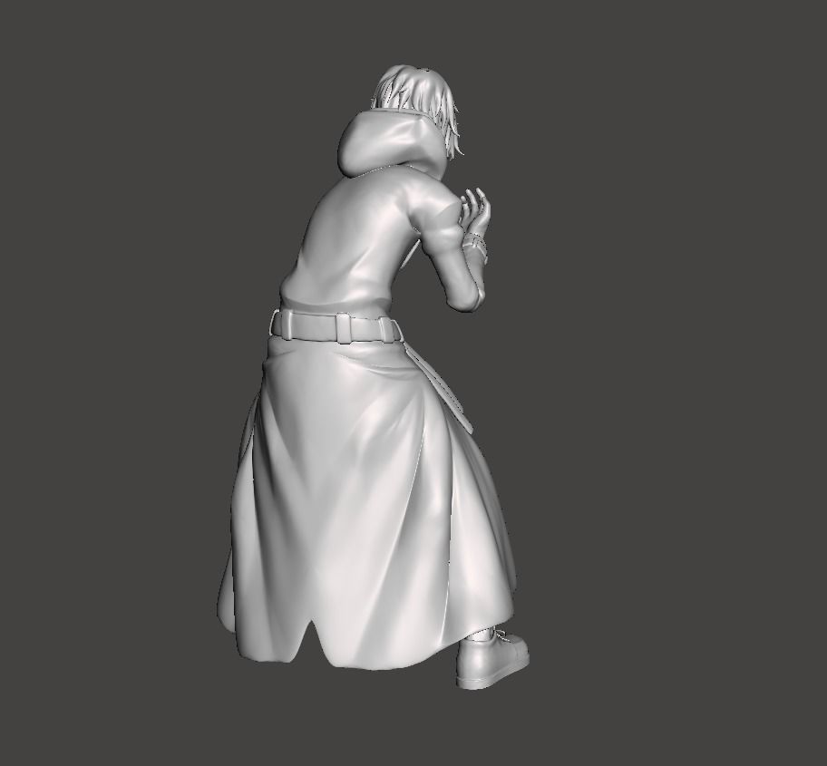 Tomura Shigaraki 3D Model 3D print model_1