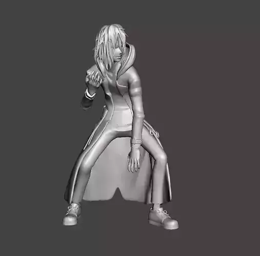 Tomura Shigaraki 3D Model 3D print model