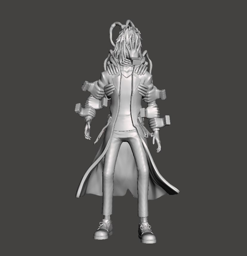 Tomura Shigaraki 3D Model 3D print model_1