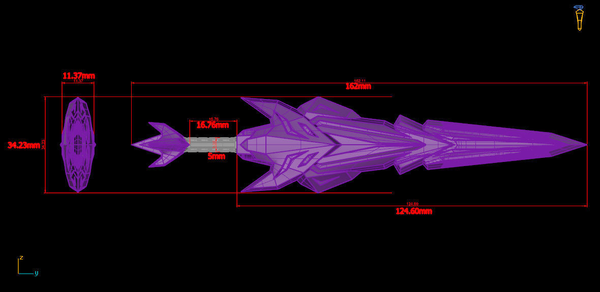 Transformers Cybertron Megatron Death Star Breaker 3D print model_1