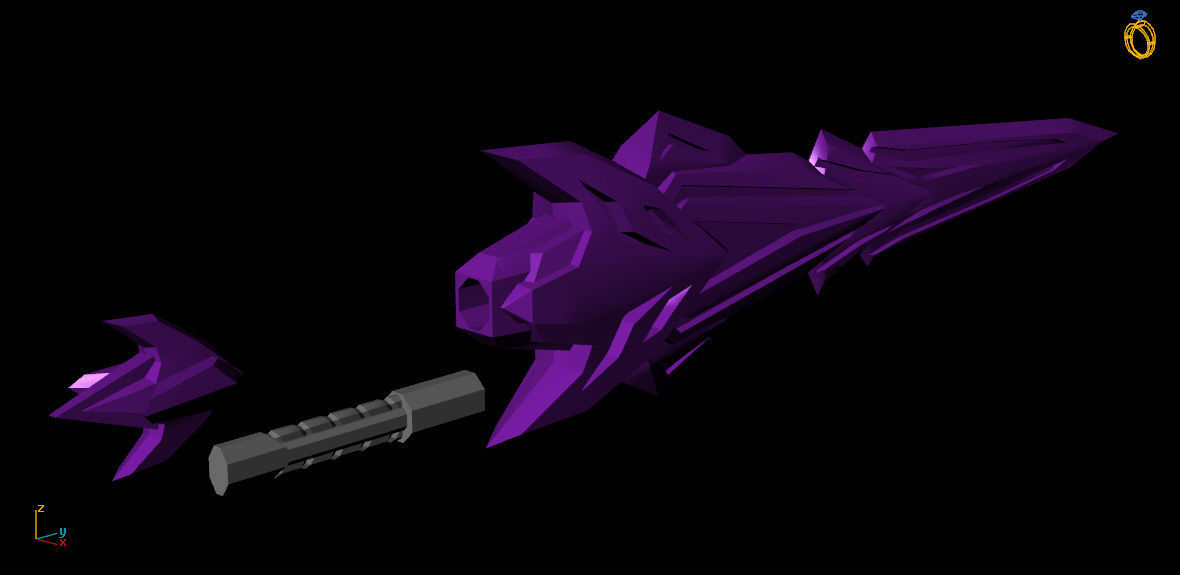 Transformers Cybertron Megatron Death Star Breaker 3D print model_5