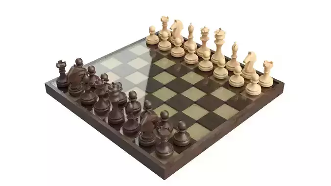 Wooden Chess Set