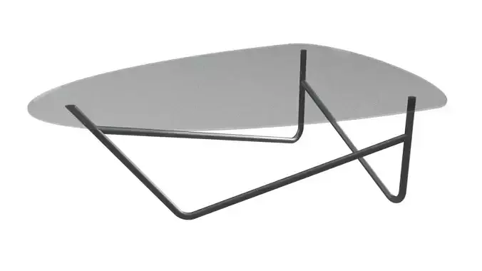 Unique glass table