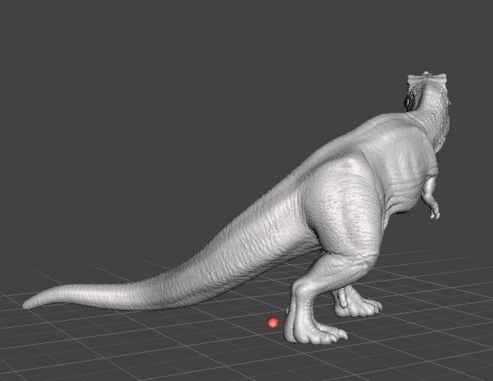 JP T-REX WHEN DINOSAURS RULED THE EARTH FIGURE MODEL ANIMAL RPG 3D print model_2