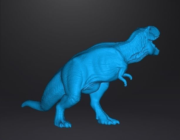 JP T-REX WHEN DINOSAURS RULED THE EARTH FIGURE MODEL ANIMAL RPG 3D print model_9