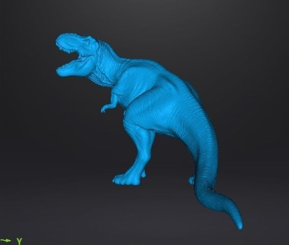 JP T-REX WHEN DINOSAURS RULED THE EARTH FIGURE MODEL ANIMAL RPG 3D print model_7