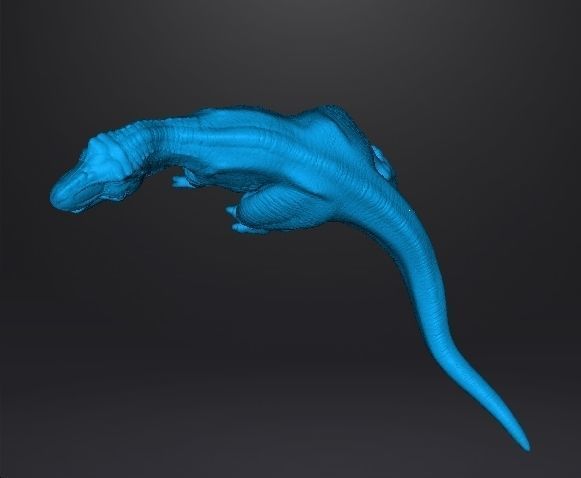 JP T-REX WHEN DINOSAURS RULED THE EARTH FIGURE MODEL ANIMAL RPG 3D print model_10