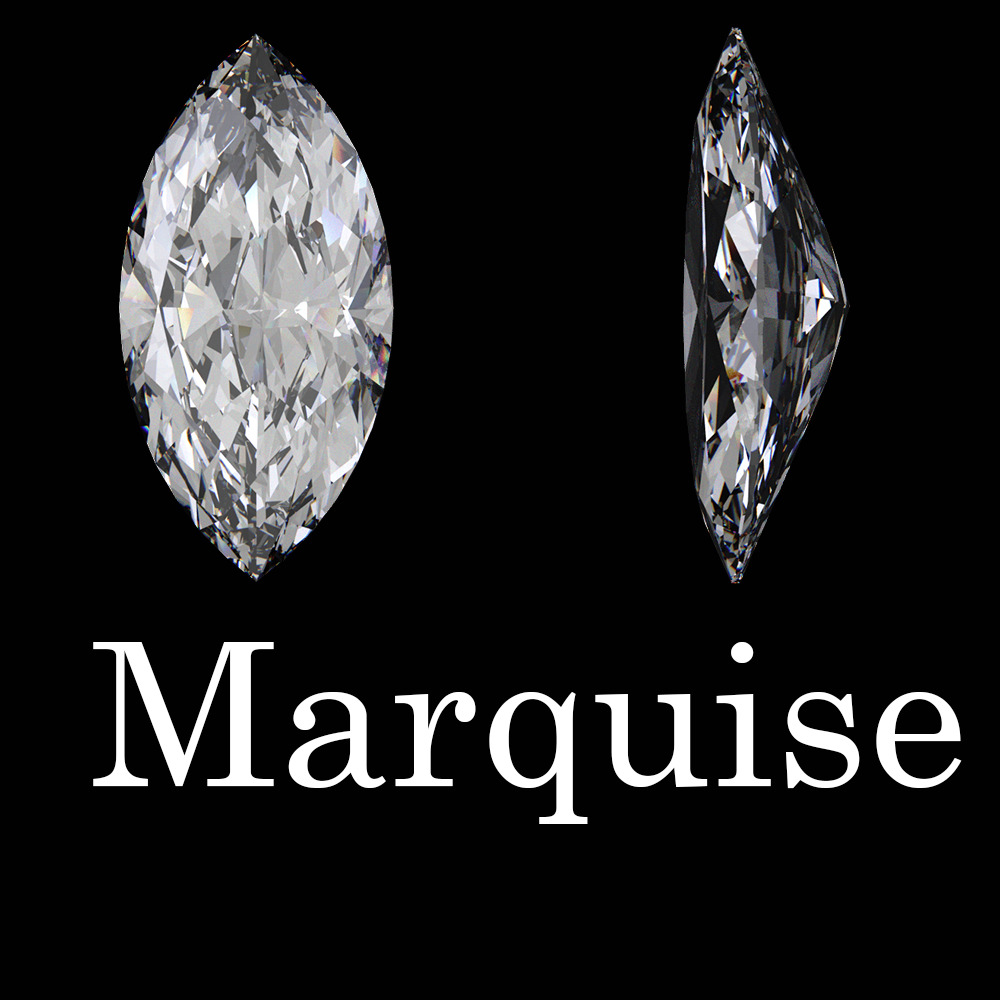 All Diamond Shapes Free 3D print model_17