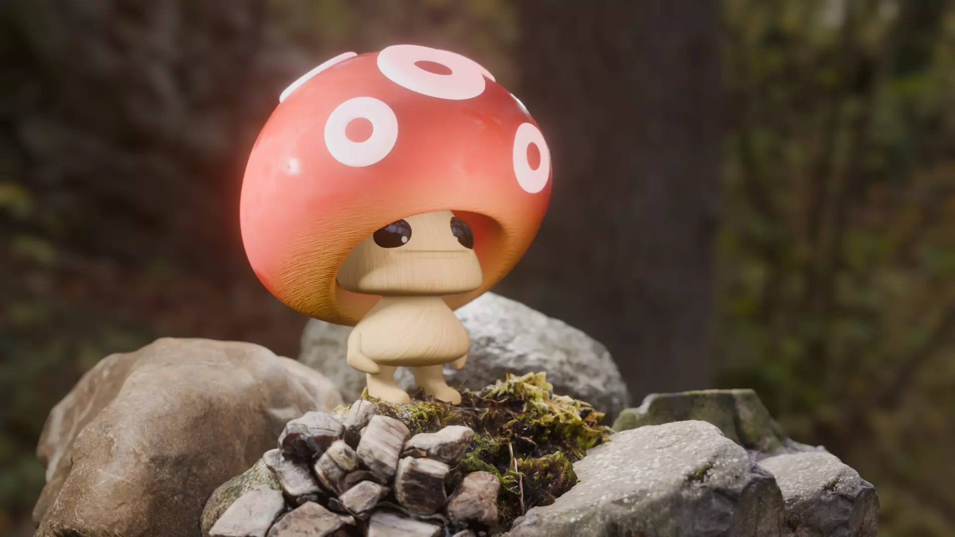 Mushroom 3D model_0