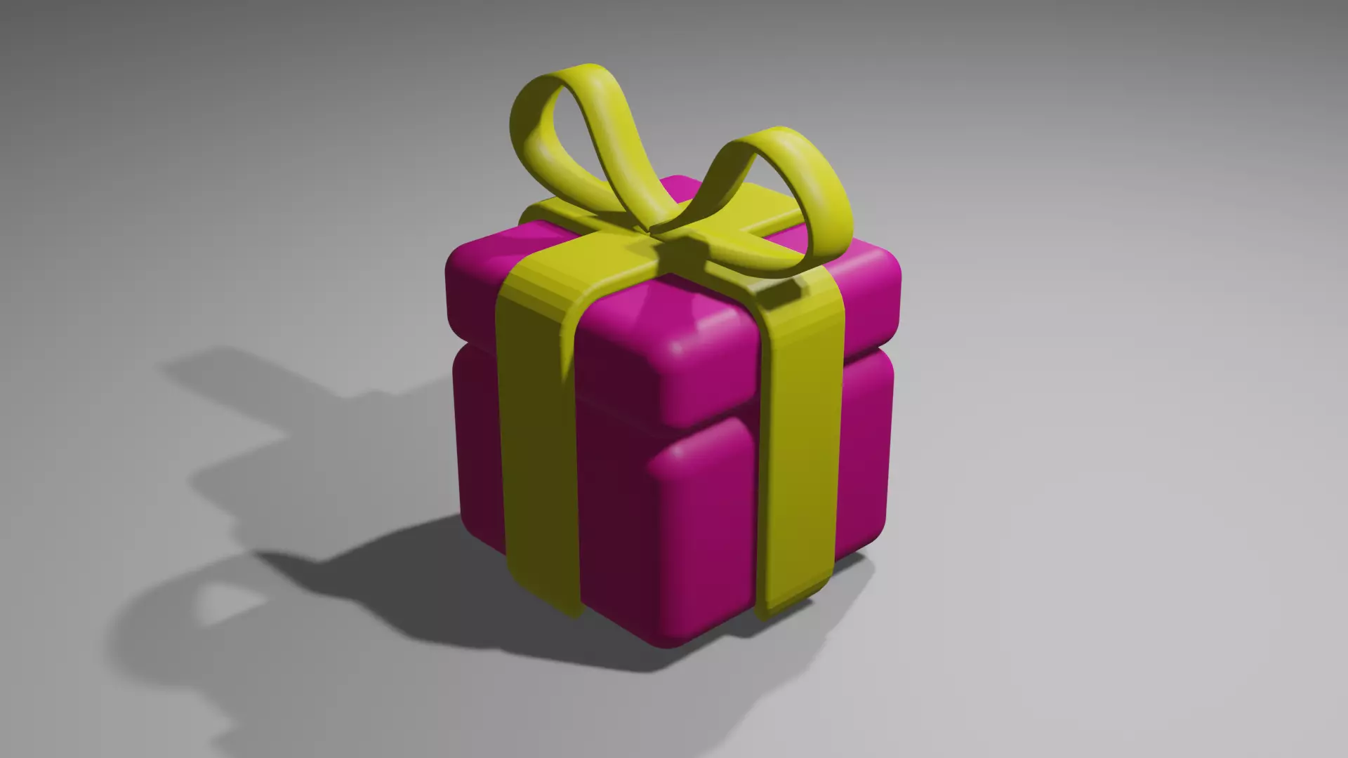 Simple Present Free 3D model_0