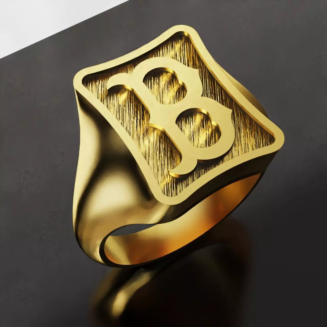Boston Red Sox Baseball Fans Rings 3D print model