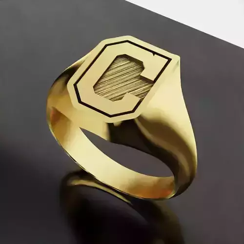 Cleveland Guardians Baseball Fans Rings 3D Print Models