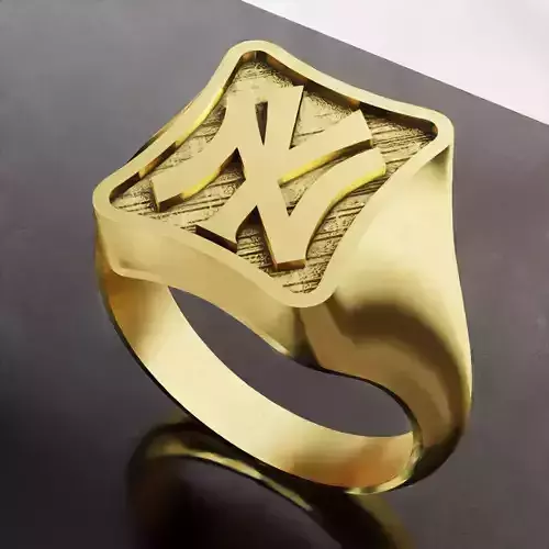 New York Yankees Baseball Fans Rings 3D Print Models