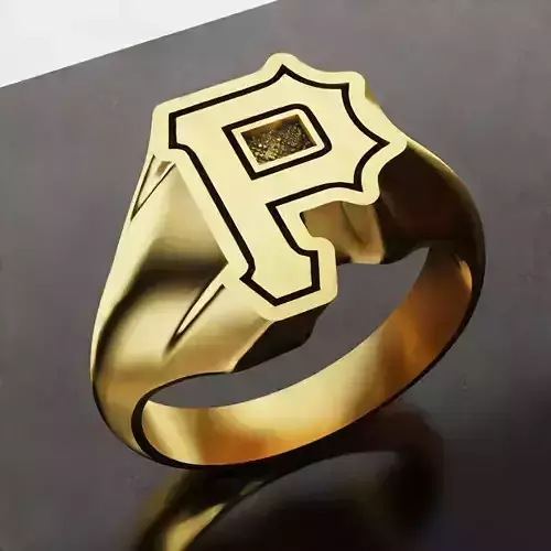 Pittsburgh Pirates Baseball Fans Rings 3D Print Models 3D print model