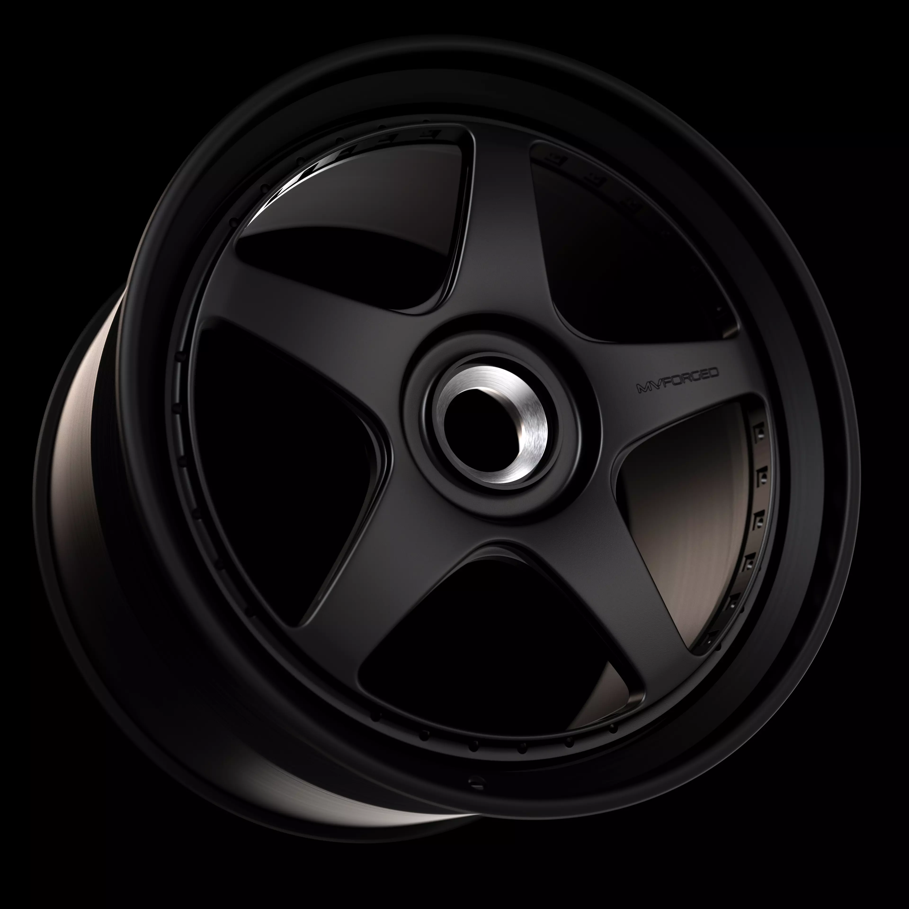 Highpoly MVforged MV5 wheel 3D model