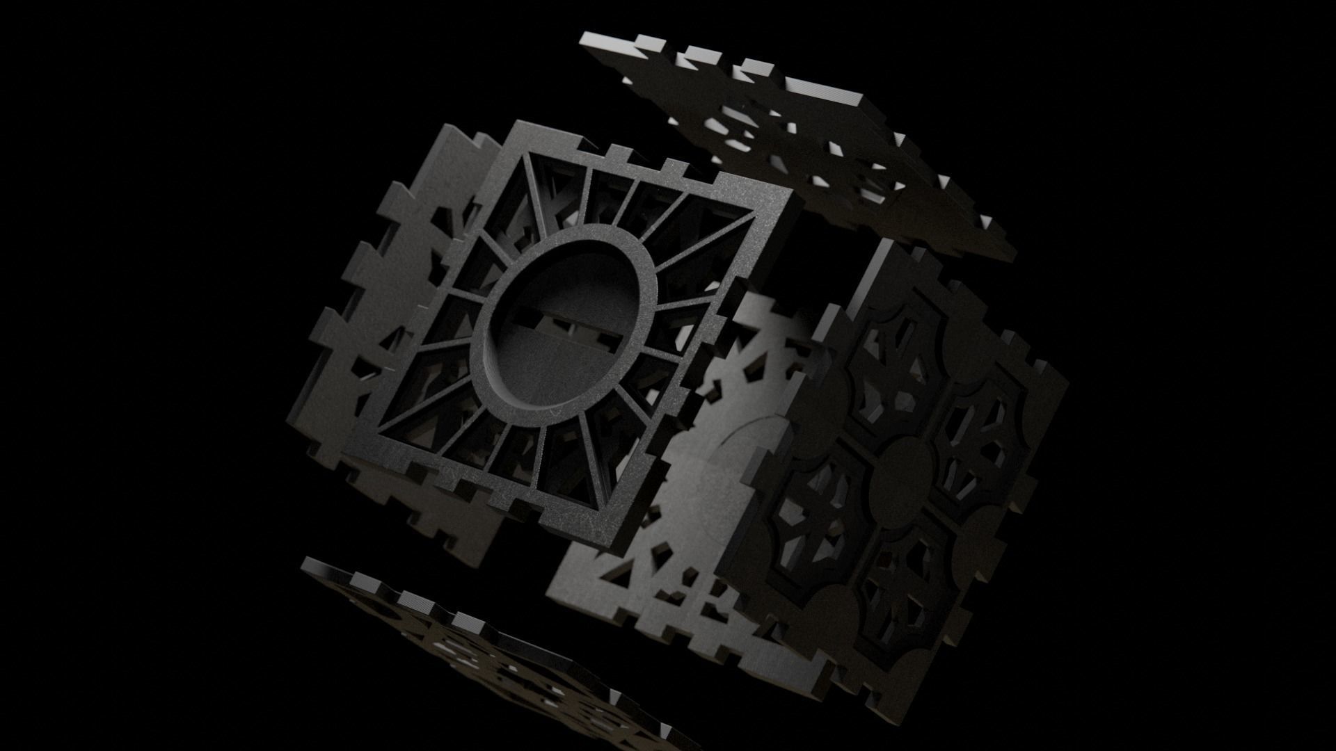 MoneyRaiser Savings Box 3D print model_9