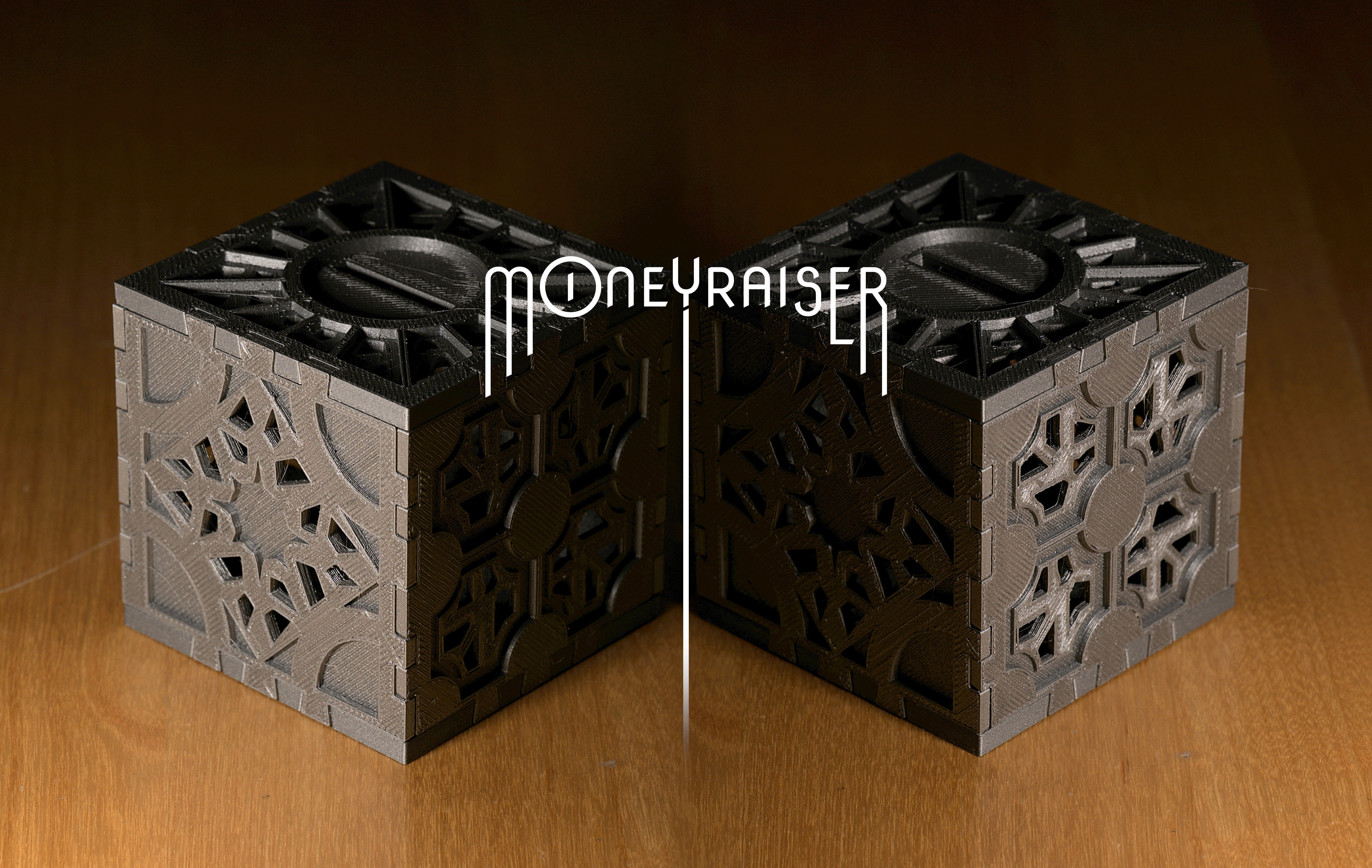 MoneyRaiser Savings Box 3D print model_6