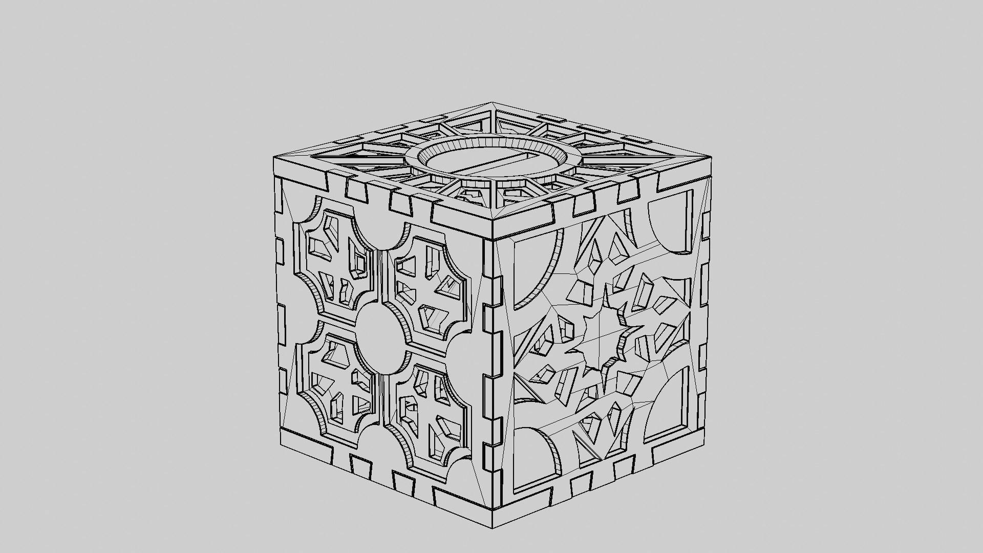 MoneyRaiser Savings Box 3D print model_14