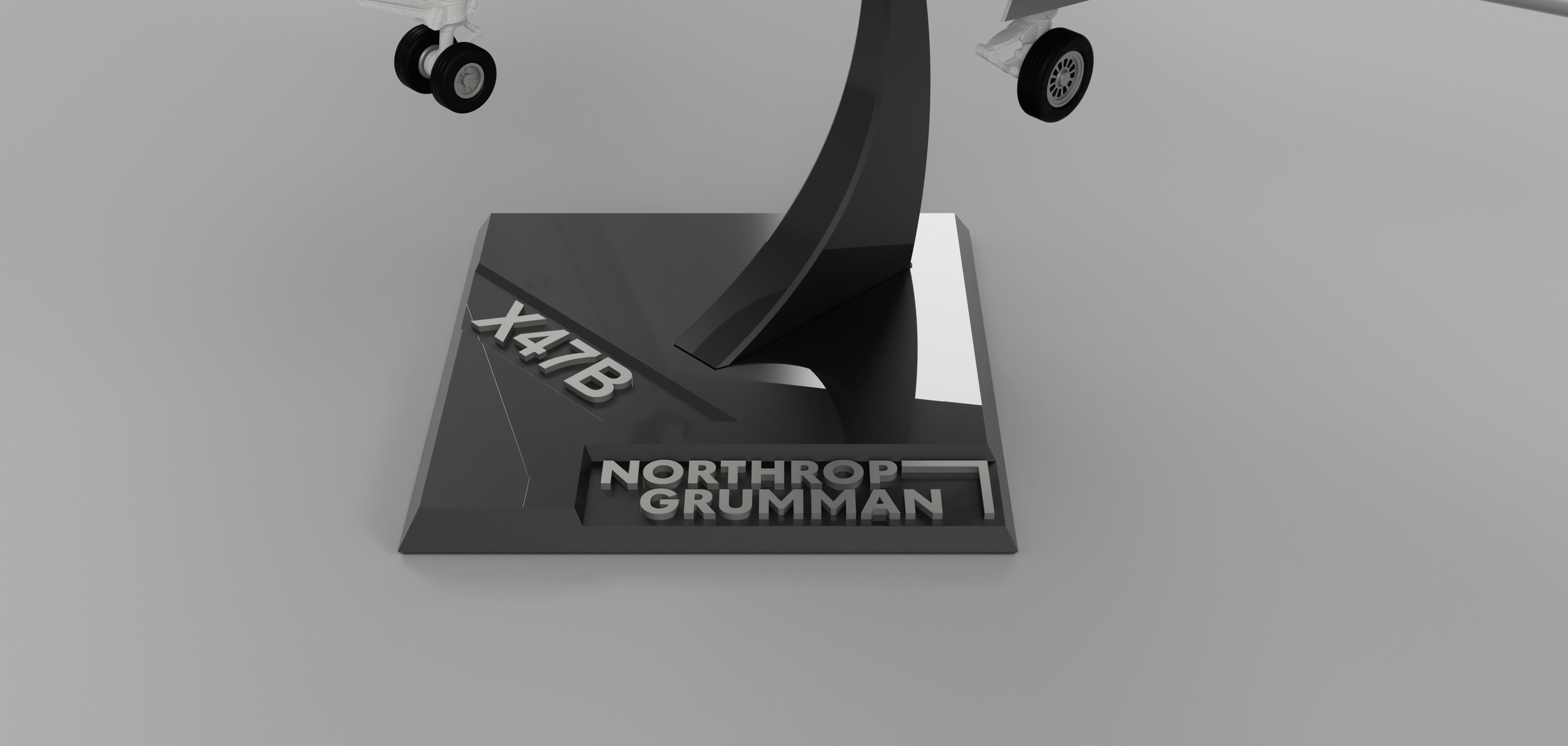 NORTHROP GRUMMAN X-47B DRONE HIGH QUALITY 3D PRINT MODEL 3D print model_22