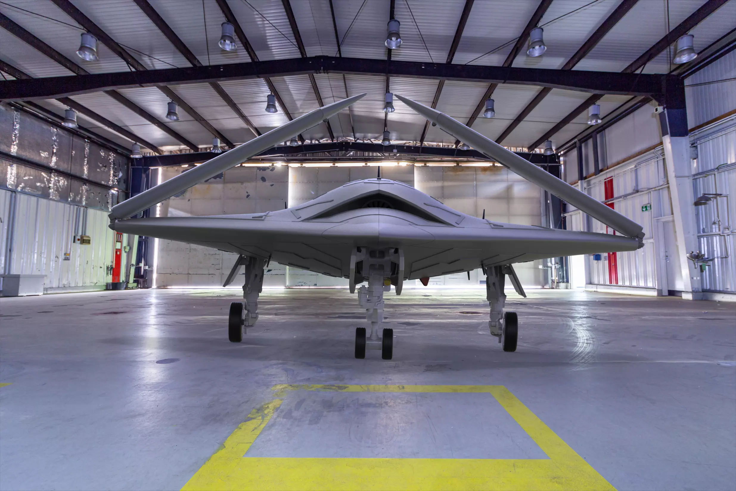 NORTHROP GRUMMAN X-47B DRONE HIGH QUALITY 3D PRINT MODEL 3D print model_0