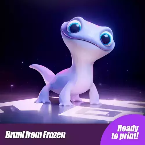 BRUNI FROZEN 2 3D FIGURE CONGELADO 2 3D print model