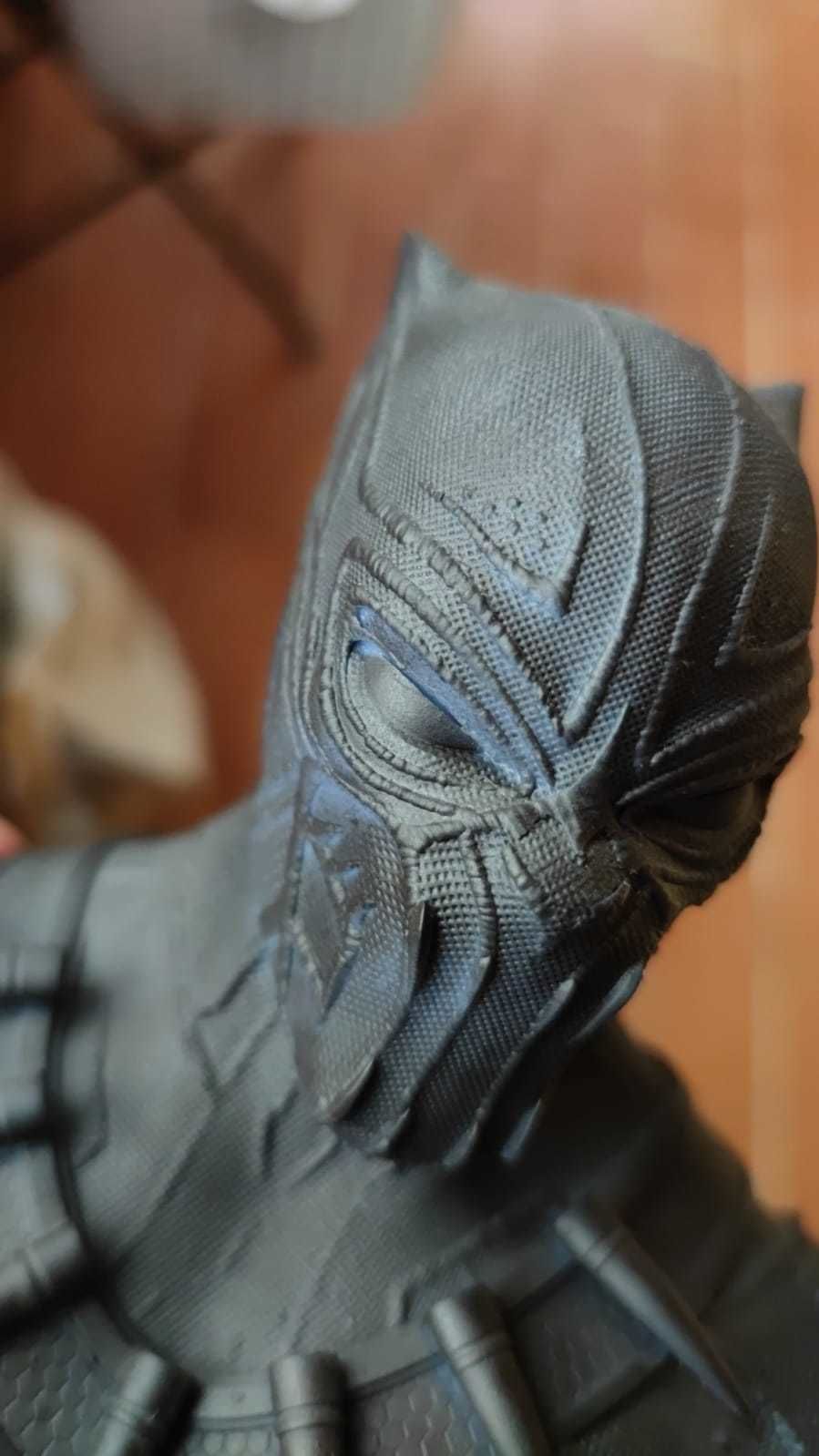 BLACK PANTHER KILLMONGER BUST 3D FIGURE 3D print model_3