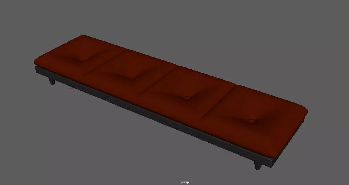 Legs Resting Base Furniture 3D model_0