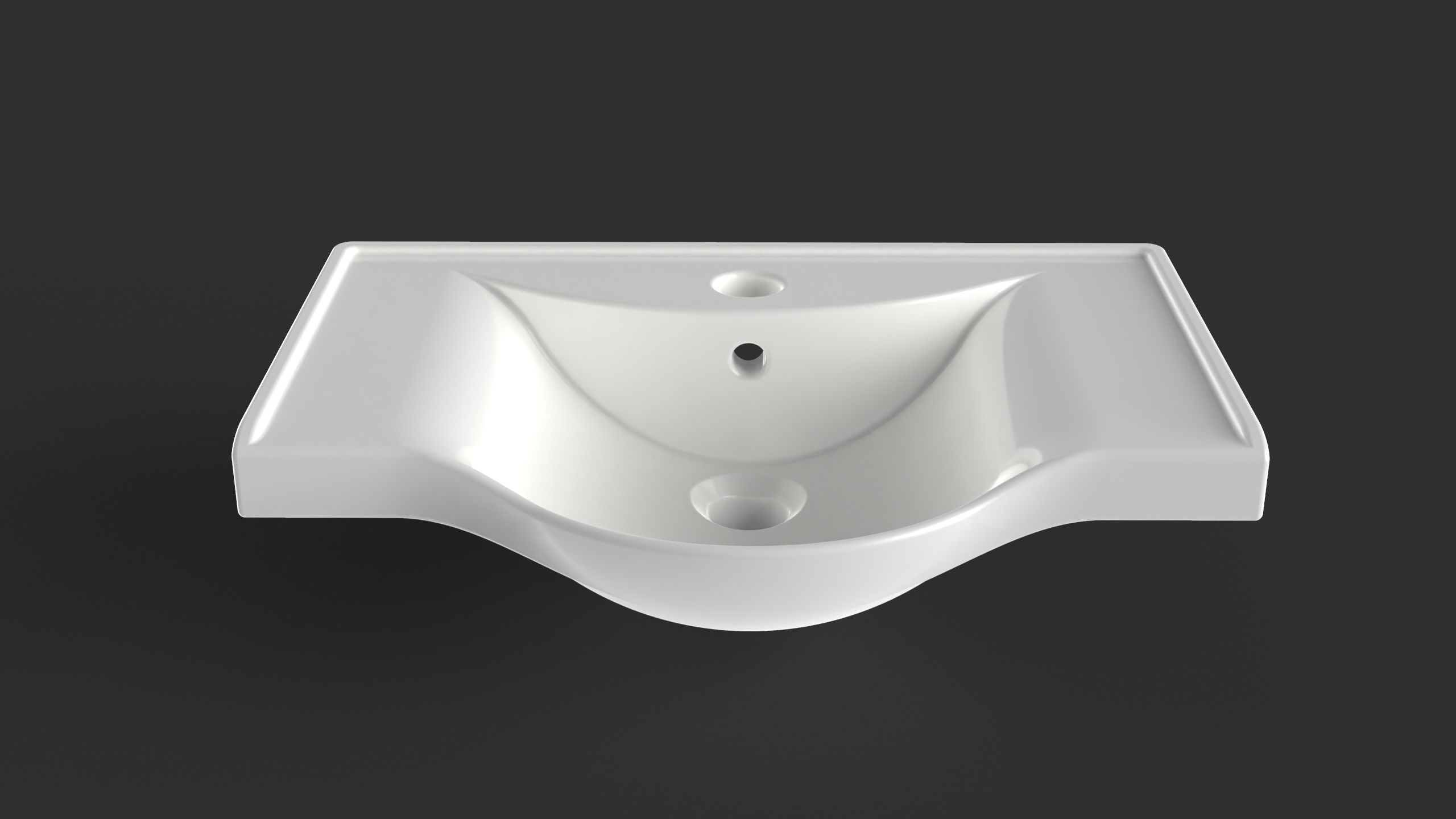 Bathroom Sink 3D model_2