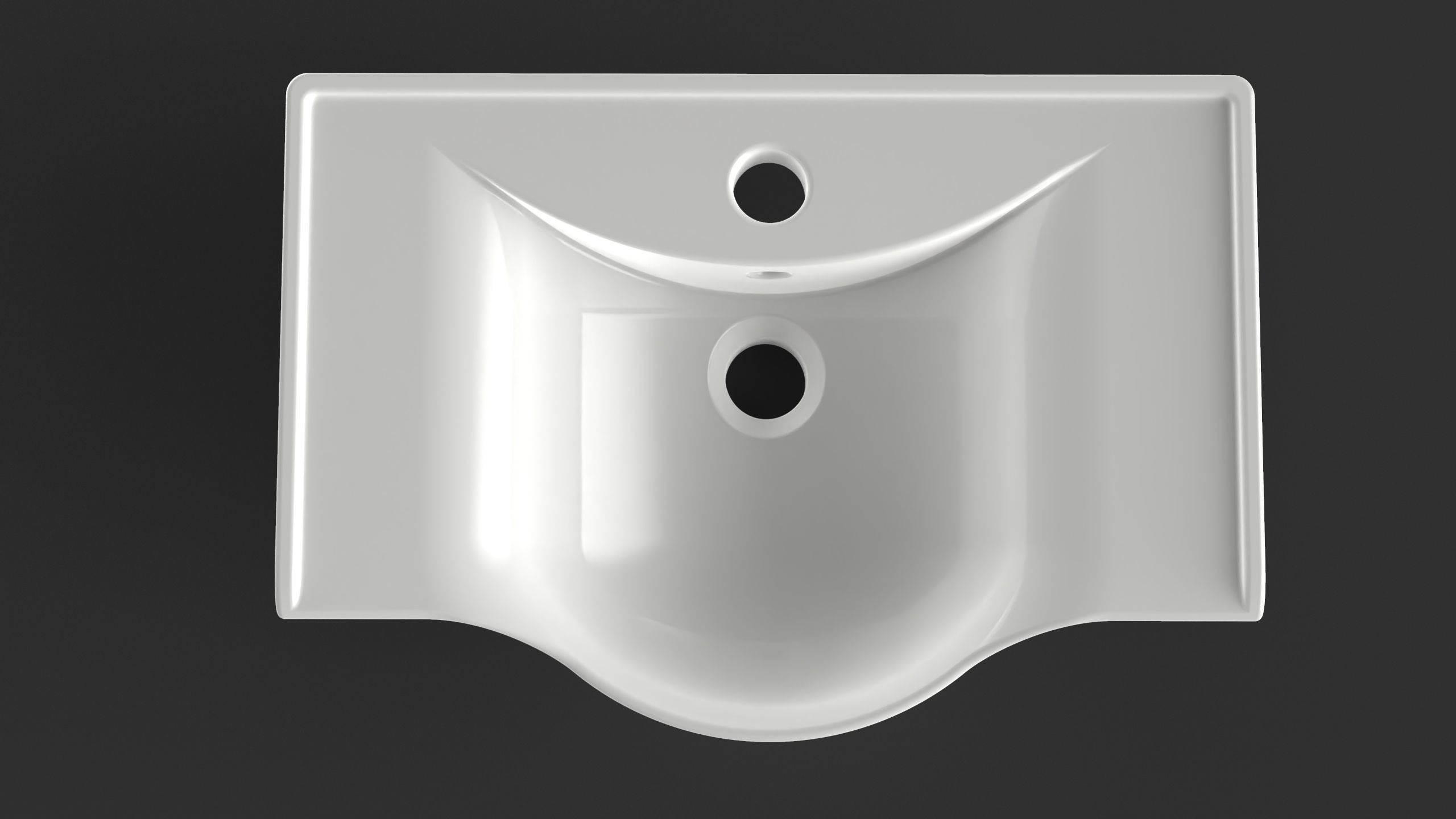 Bathroom Sink 3D model_3